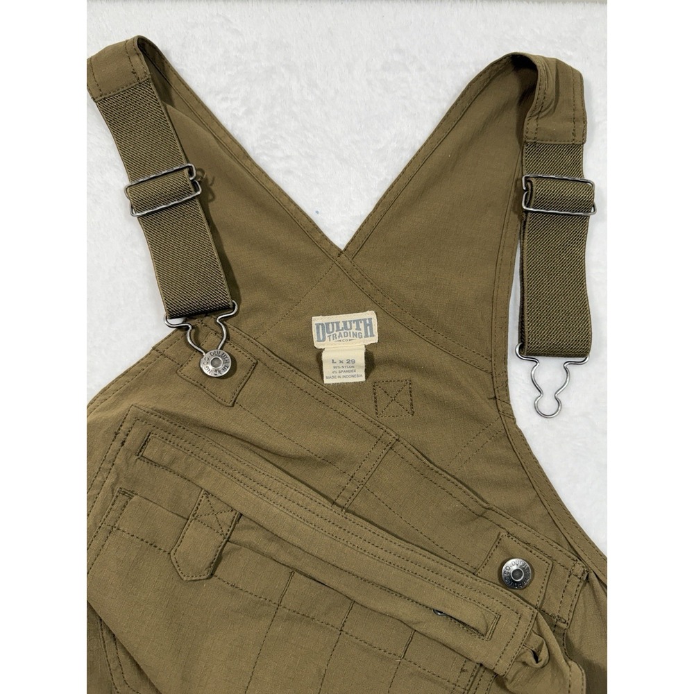 Duluth Trading Olive Green Women's Overalls